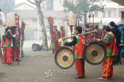 百年“大穿越” 汤溪古县再现“城隍出巡”