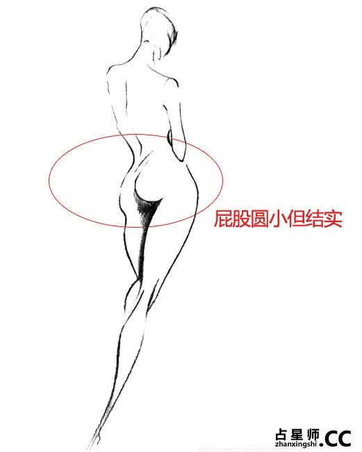 通过看臀部全面剖析女人