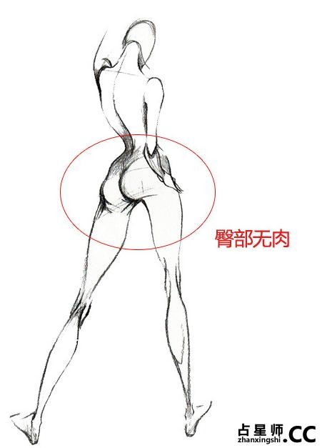 通过看臀部全面剖析女人